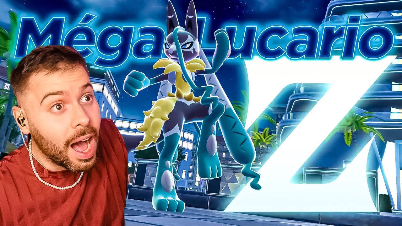 REACT : MEGA-LUCARIO Z !! (Légendes Pokémon Z-A - Mega Dimension)