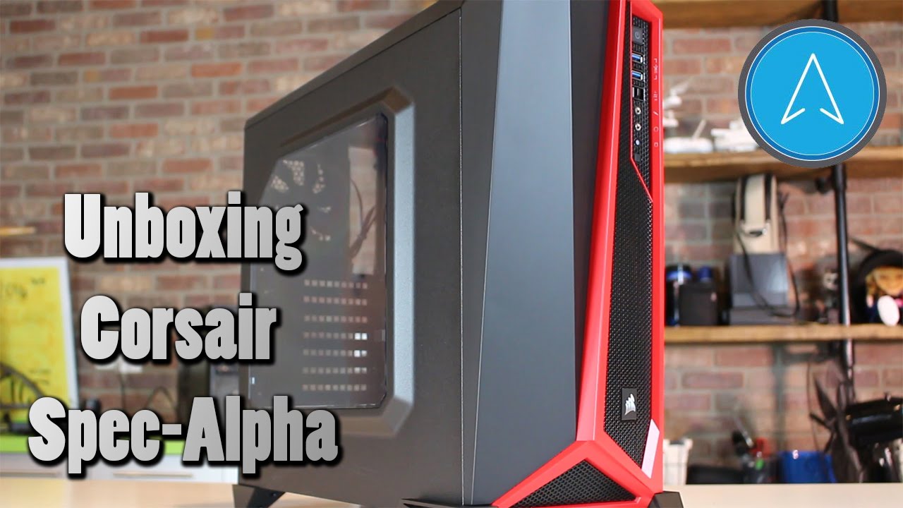 Unboxing Corsair Spec-Alpha Computer Case | NXT Level PC