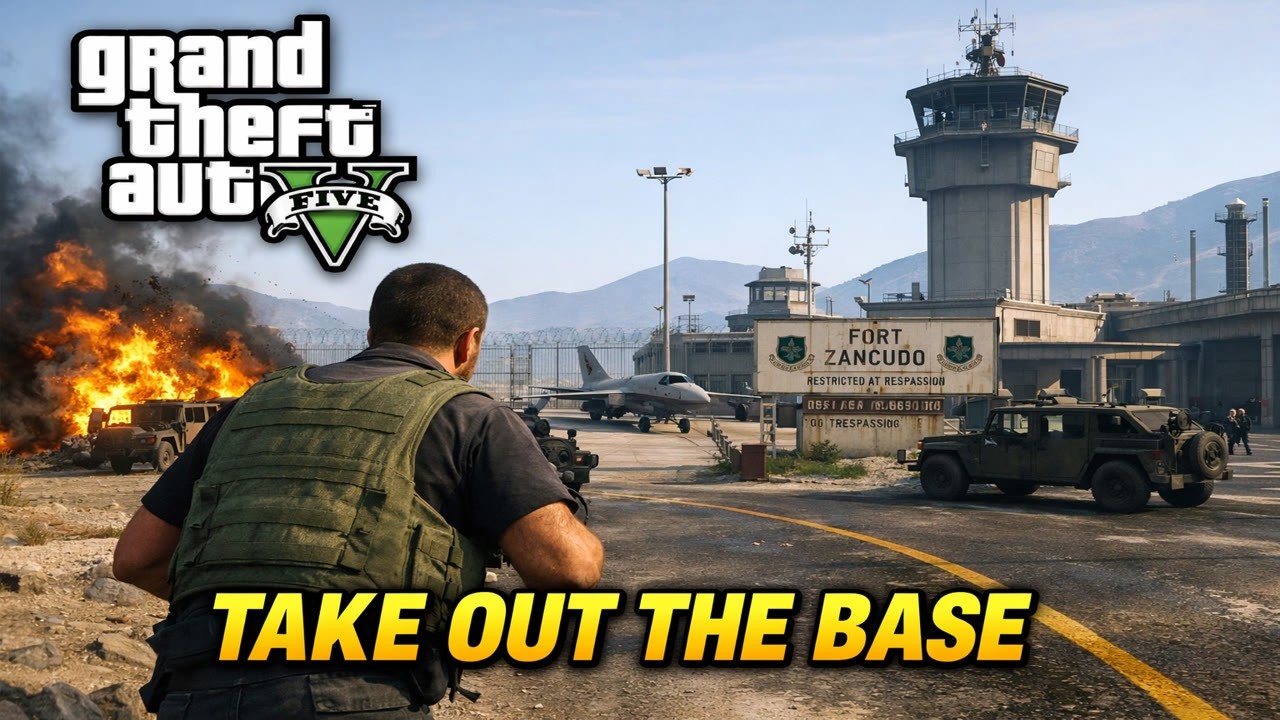 How To Defeat The Military Base In GTA 5 (2026)