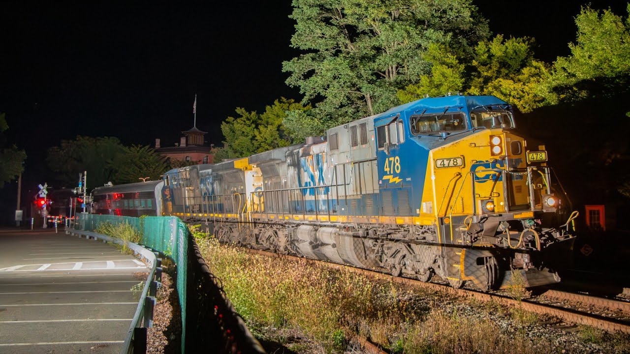[RF] - BNSF Office Car Special at Peekskill! - Metro-North and CSX Trains on the Hudson Line