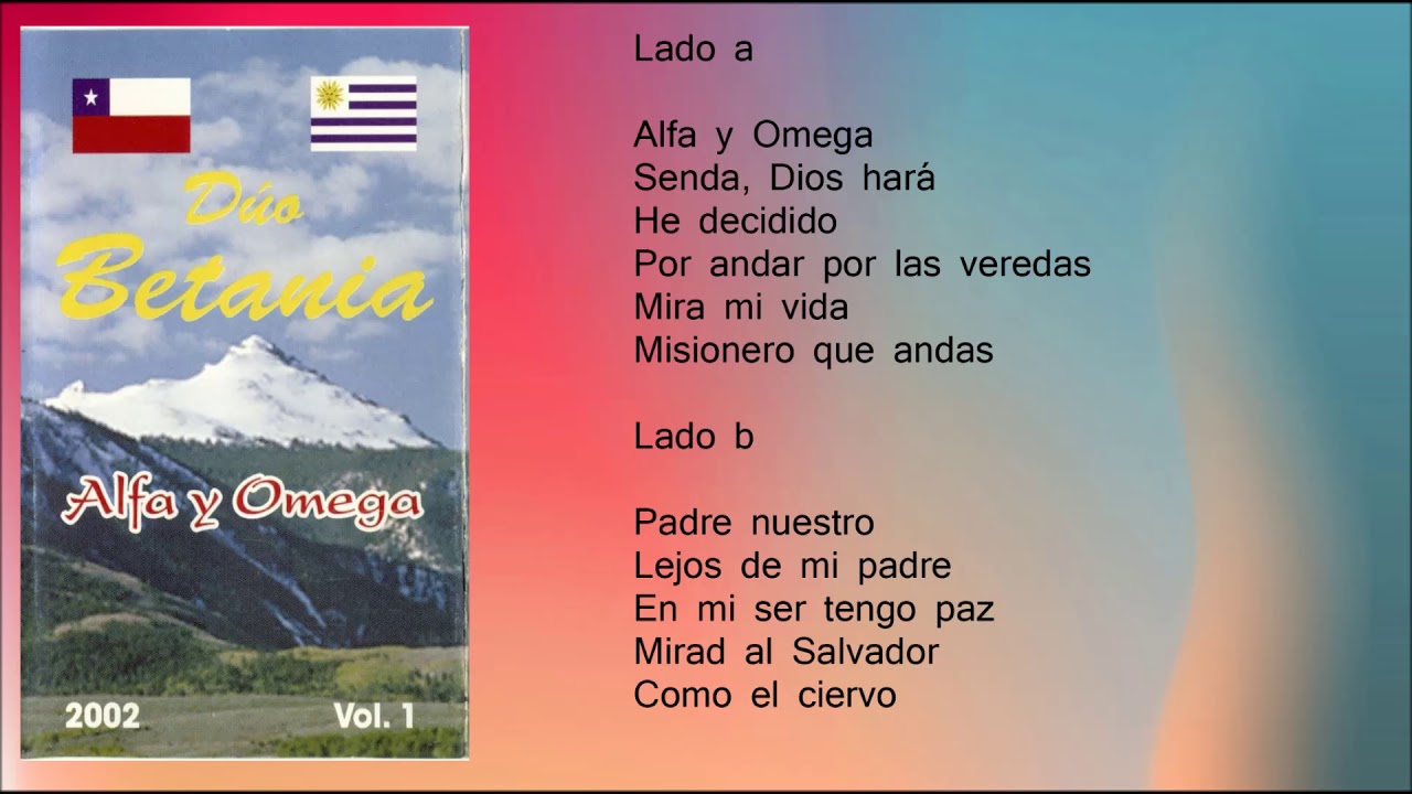 Duo Betania - Alfa y Omega (CASSETTE COMPLETO)