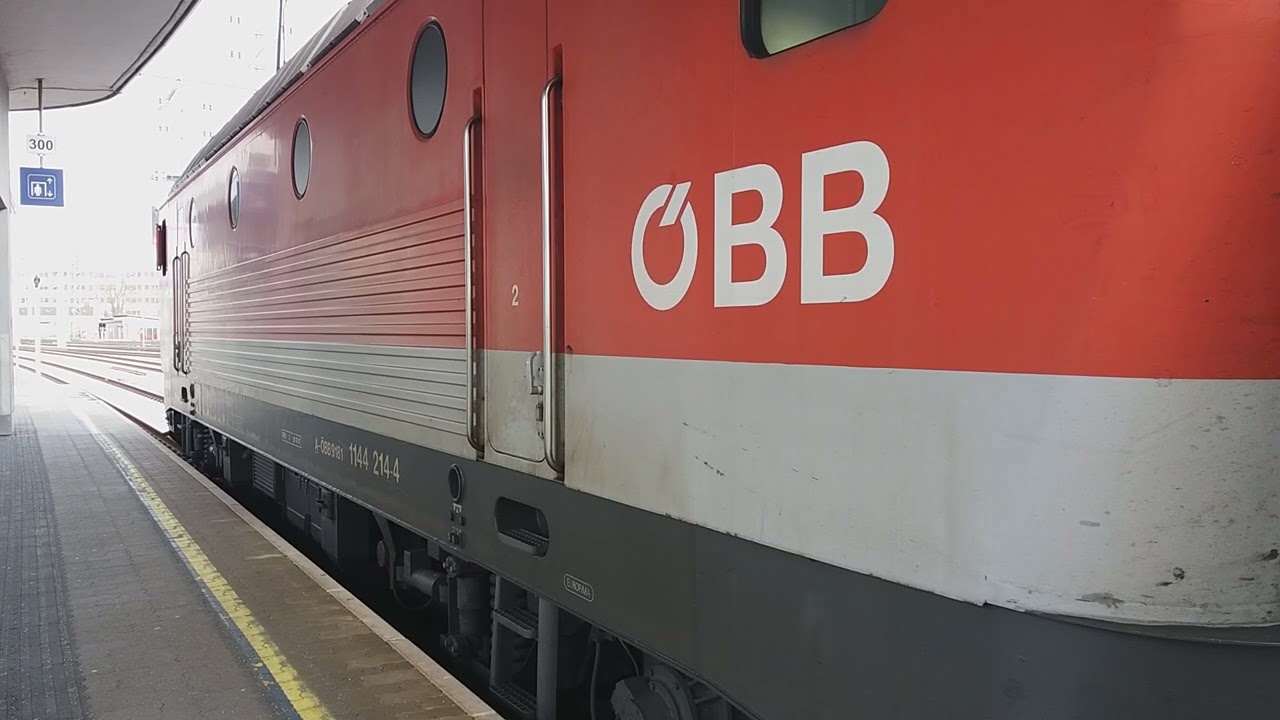Abfahrts sound einer ÖBB Lok der Reihe 1144