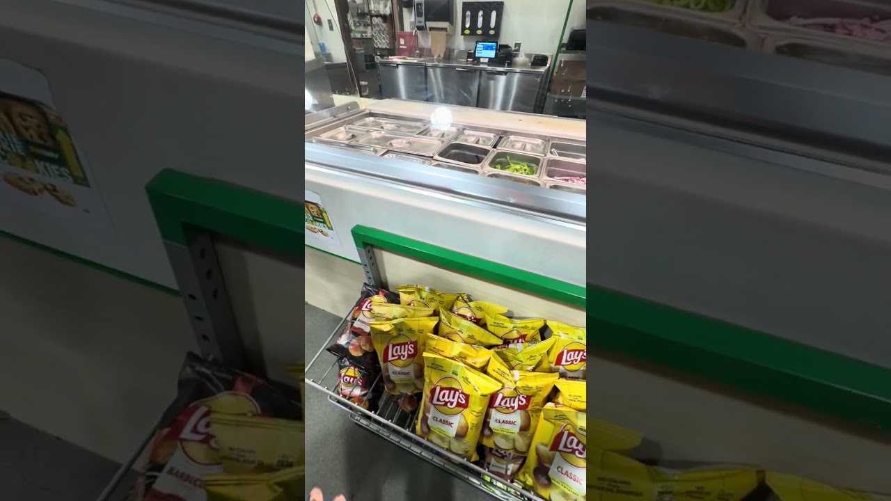 Pedindo o meu Subway nos Estados Unidos #diferente do #brasil