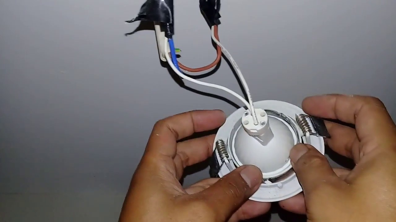 GANTI LAMPU MINI DOWN LED LIGHT??GINI CARANYA..