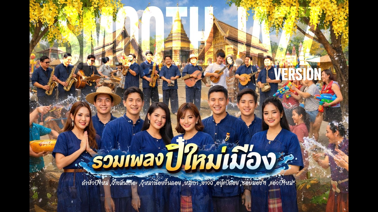 รวมเพลงปี๋ใหม่เมือง cover smooth jazz version