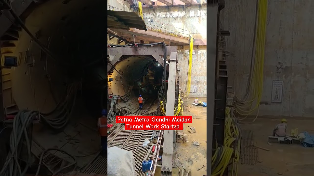 Patna Metro Underground Station Tounnl New update #news