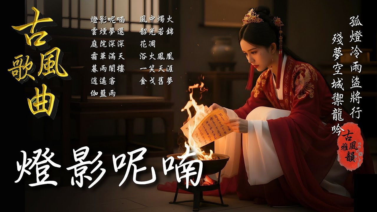 抖音歌曲2026最火🔥古風歌曲《燈影呢喃》音樂排行榜2025流行歌曲📀動態歌詞,探故知,辭九門回憶,探窗,盜將行,禦龍吟 #古風雅韻 #古風歌曲 #GuFengMelody
