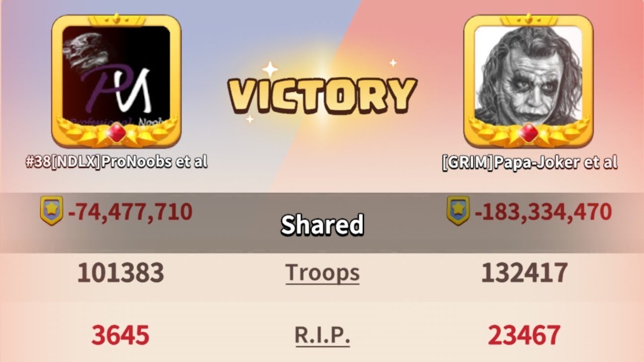 Battle of Struggling People  in Dark War Survival Enemy Buster vs S26
