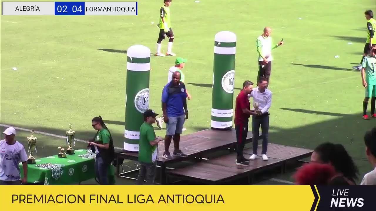 ALEGRÍA VS FORMANTIOQUIA/FINAL LIGA ANTIOQUEÑA DE FÚTBOL SUB 16