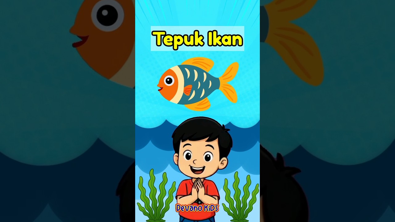 Tepuk Ikan Berenang Renang | Lagu Anak Tk Paud Edukasi Pendidikan