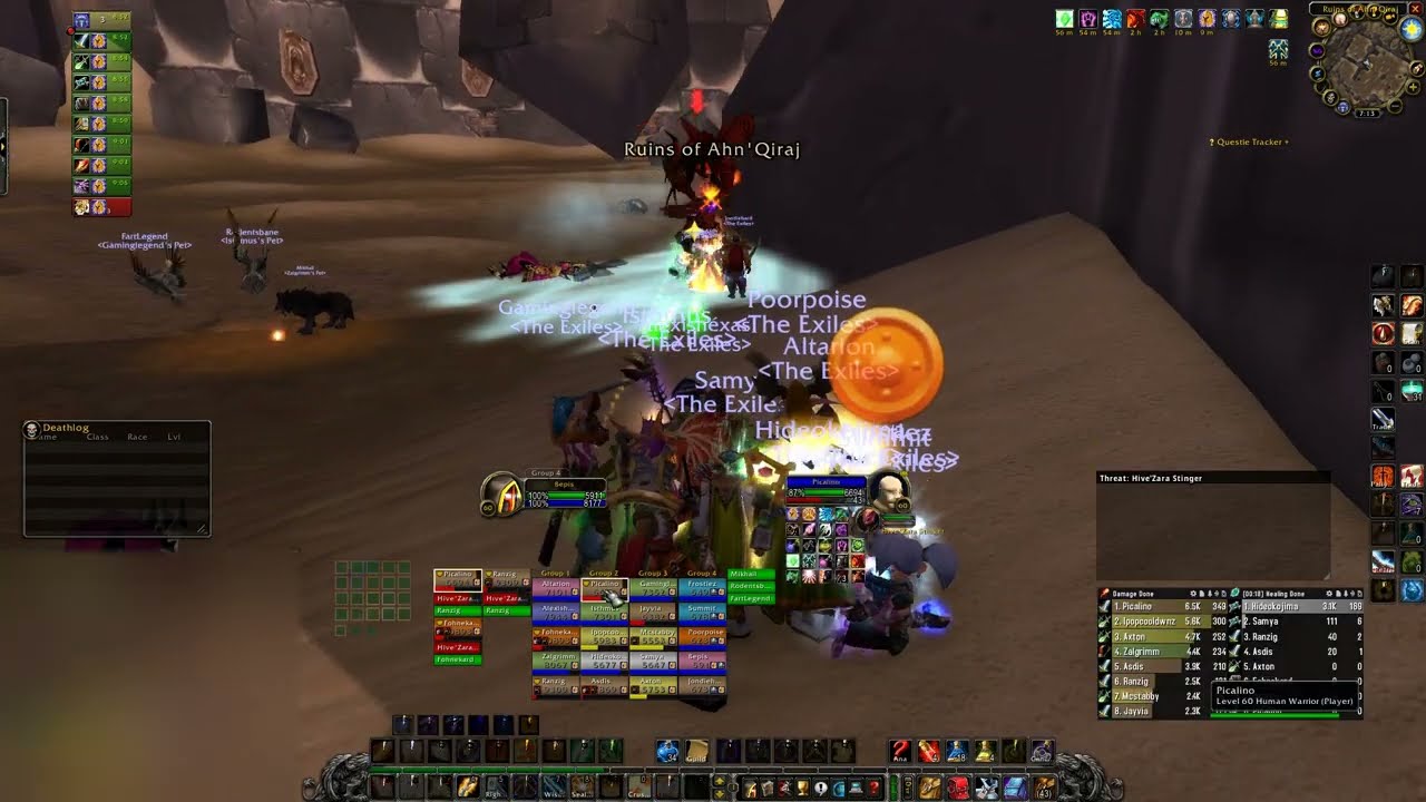 World Of Warcraft Hardcore: Прохождение и комментарии к AQ20