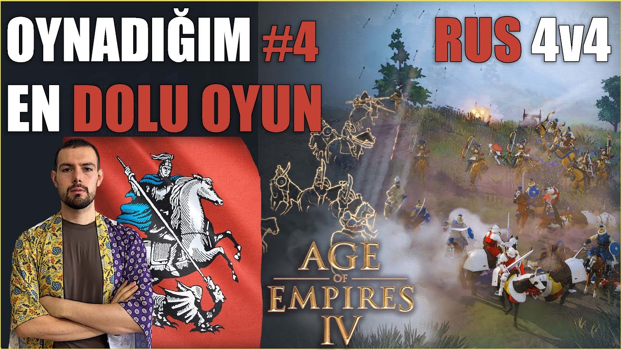 Age of Empires IV OYNADIĞIM EN DOLU OYUN #4 - Biz Bitti Demeden Bitmez!? | AoE4 oynayış