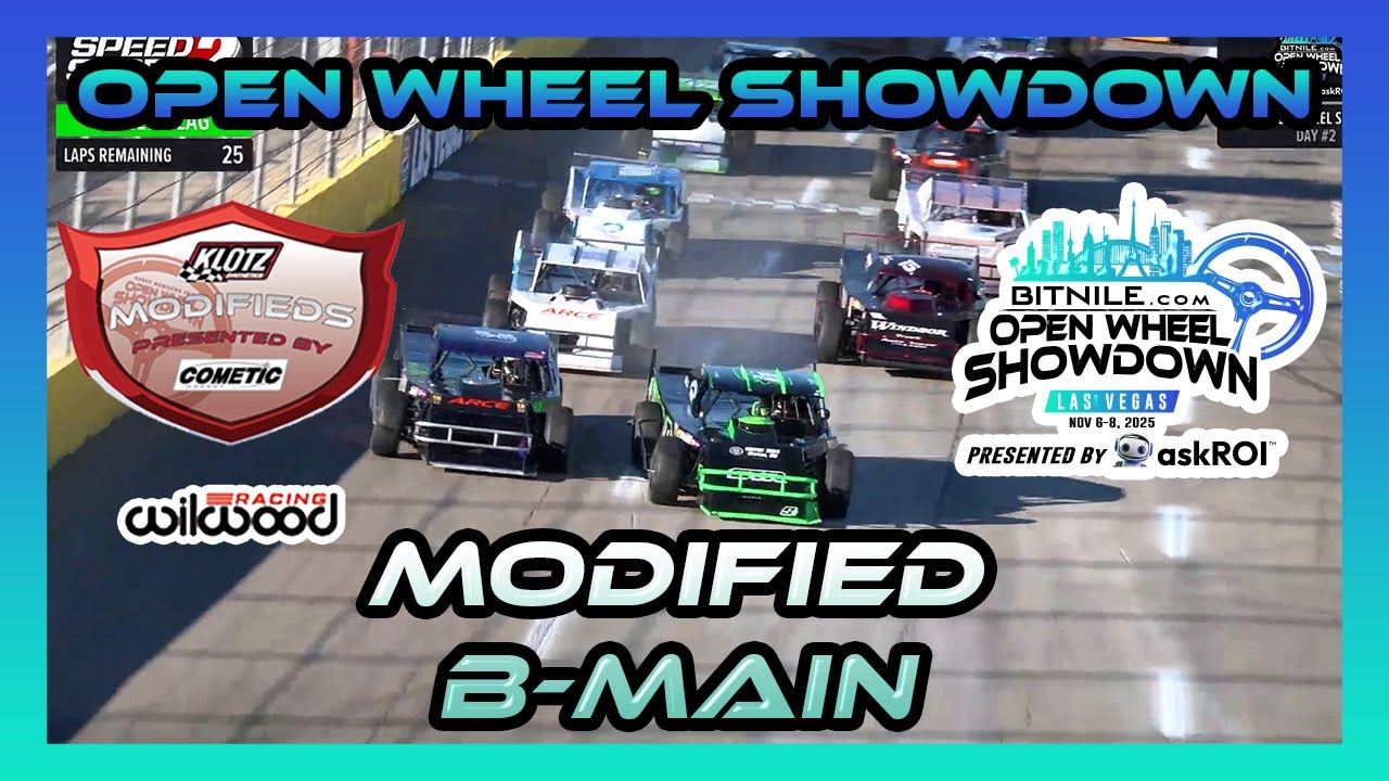 OWS 2025: Open Wheel Modified B Main - Race Replay