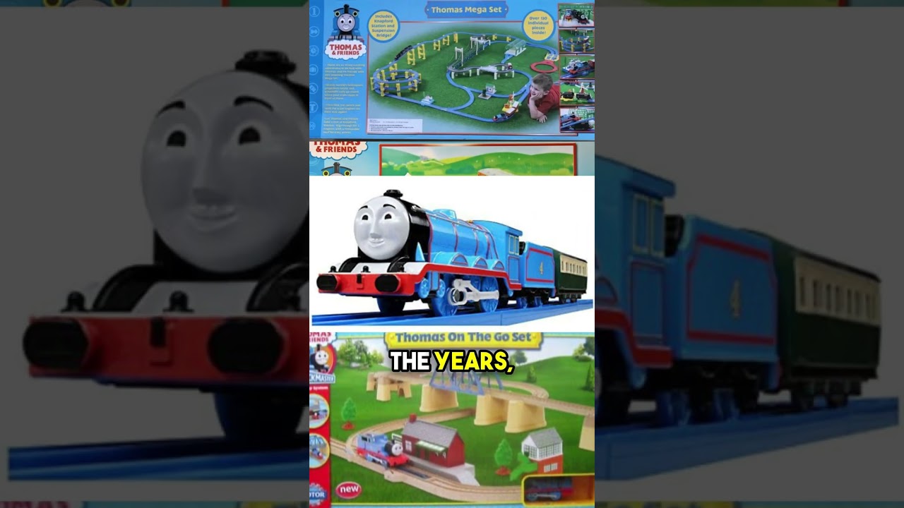 Линейка игрушек Томас от TOMY... #thomasthetankenginetoys #retro #toytrain #thomasthetankengine