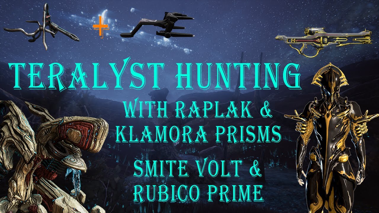 Eidolon Teralyst Solo Tutorial (Volt with Raplak or Klamora Prism Amp) [Warframe]