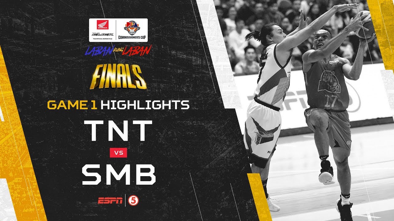 Highlights: G1: TNT vs San Miguel | PBA Commissioner’s Cup 2019 Finals
