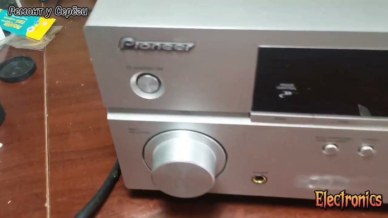 Pioneer receiver VSX-519V ремонт.