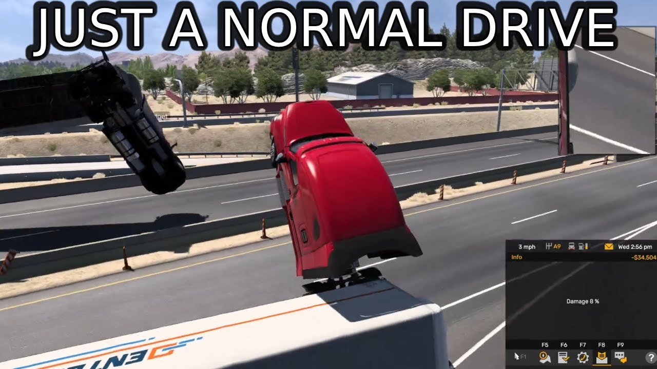 This Friend Group Should Not Be Allowed Near Trucks #americantrucksimulator