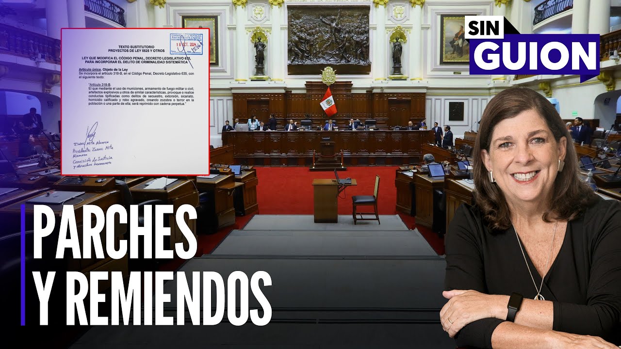 Parches, remiendos y psicosociales para todos | Sin Guion con Rosa María Palacios