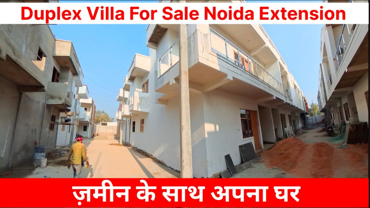 ज़मीन के साथ घर Duplex Villa's In Noida Extension | Arsh Green Villa - 2 | Villa In Noida 