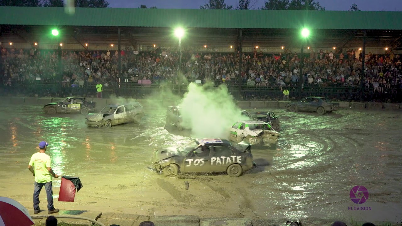 Demolition derby - 4 cylinders #4 - under the rain (Lachute 2019)