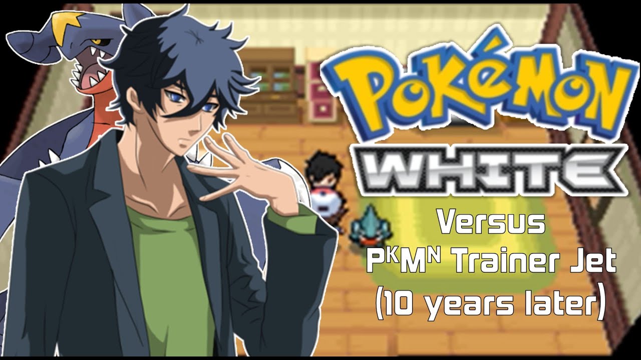 Pokemon White Hack: Vs. Trainer Jet (10 years later)