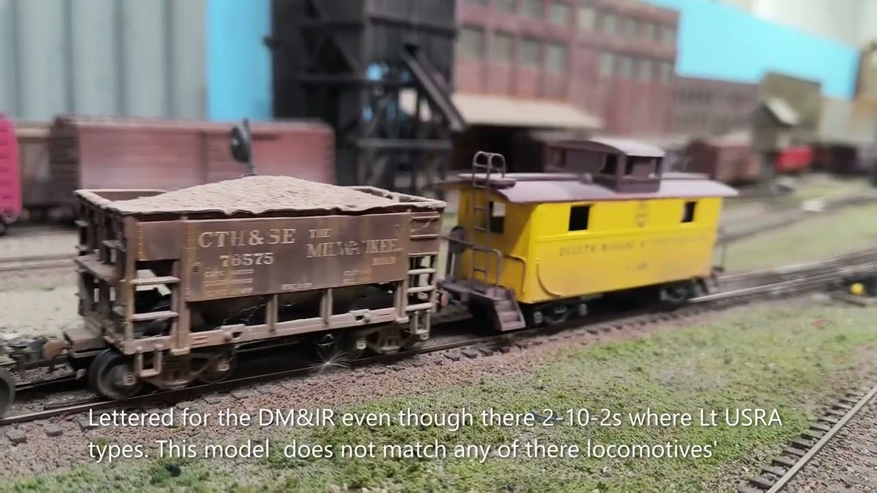 HO scale 2-10-2 project with other steam locomotives