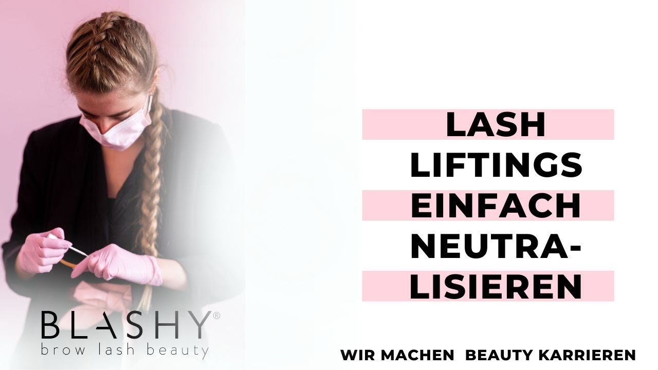 Wimpernlifting - So geht die Neutralisation bei krüseligen Wimpern