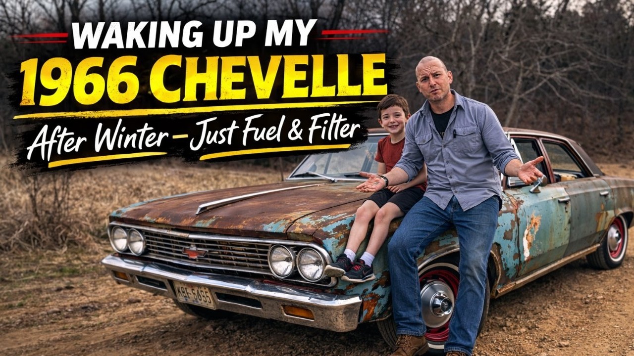 1966 Chevelle Starts After Winter – Only Needed Fuel & Filter!