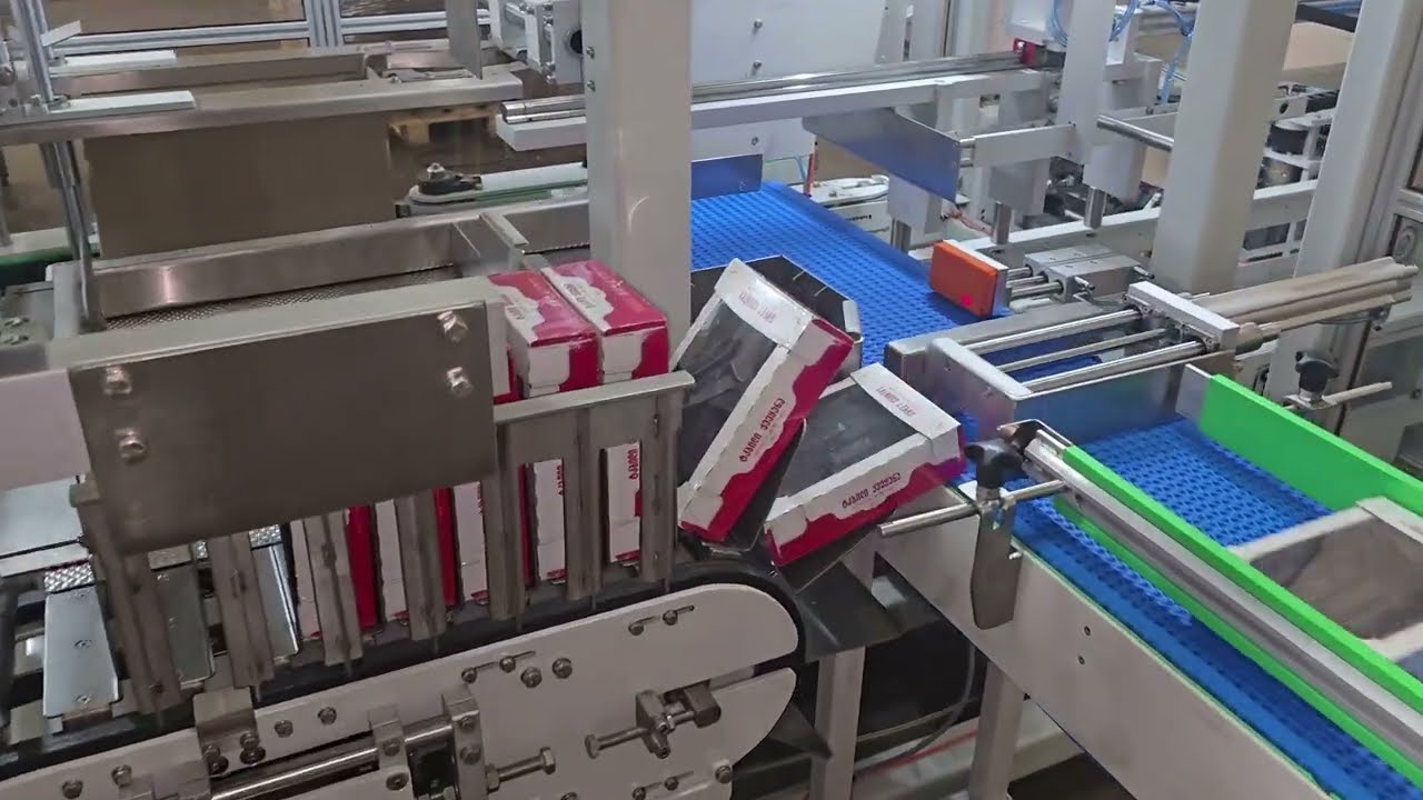 Kutu Sıralama ve Koli Dolum Sistemi & Box Sorting and Box Filling System