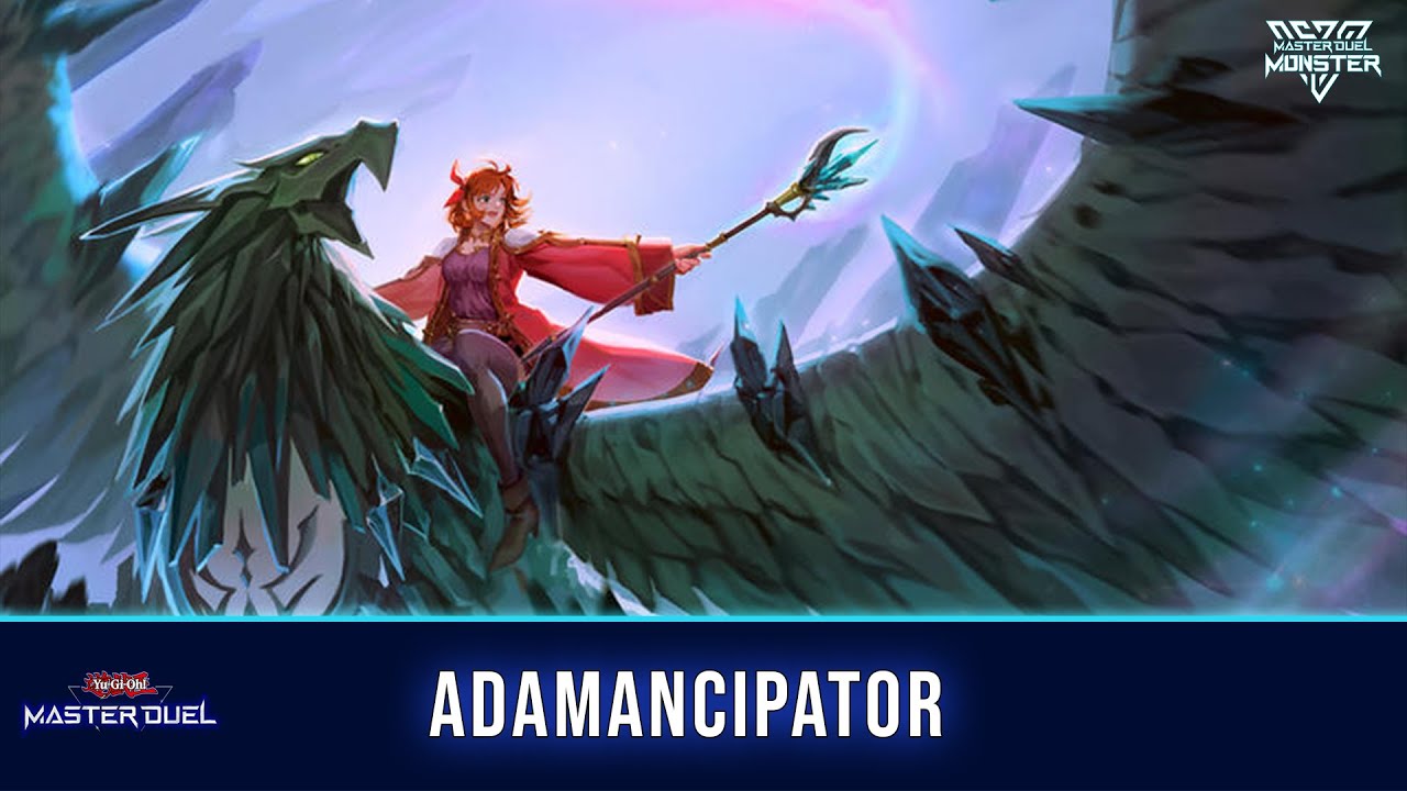 ADAMANCIPATOR DECK 2023 MASTER DUEL GAMEPLAY AND DECKLIST [YU-GI-OH! MASTER DUEL]