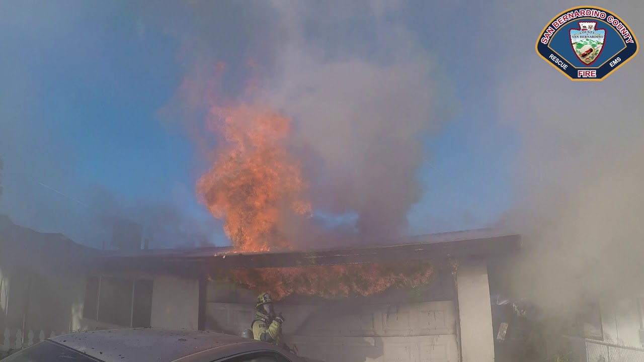 Yucca Valley Residential Structure Fire, Cibola Trail