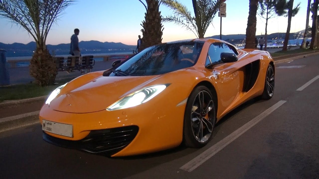 McLaren MP4-12C Spider - fantastic SPORT EXHAUST sound and ACCELERATION!!