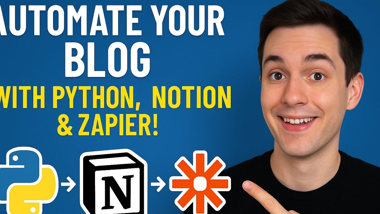 I Automated My Blog Using Python + Notion + Zapier &ndash; Here&rsquo;s How #shorts