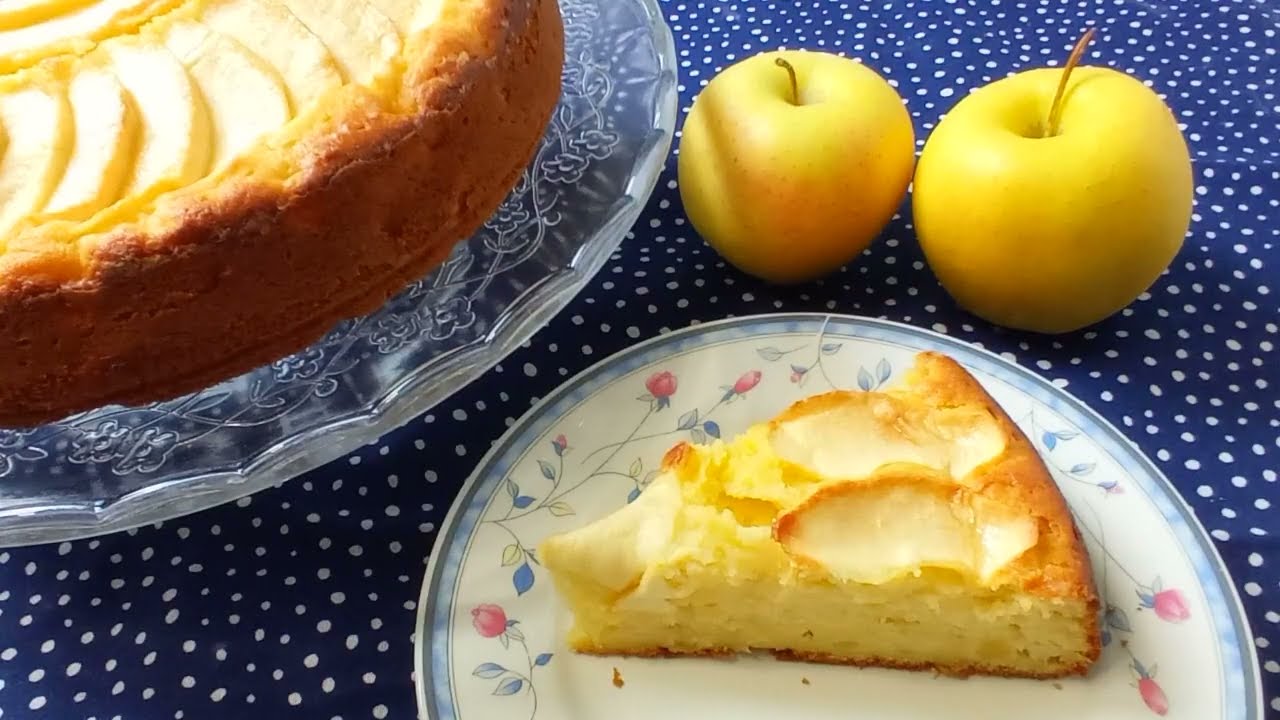 TORTA SOFFICE DI MELE E RICOTTA - soffice, veloce e buonissima - torta di mele facile e veloce
