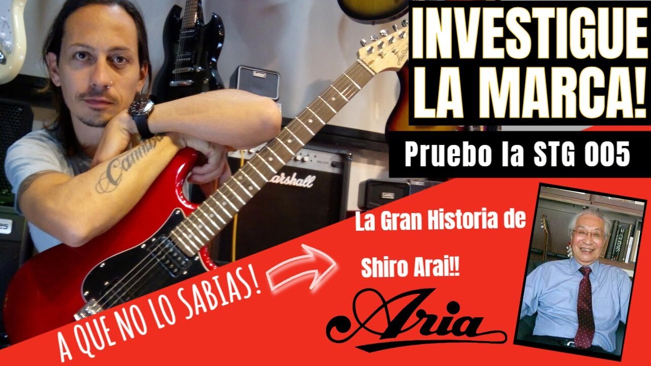 ARIA PRO II STG005, Caracteristicas y REVIEW de una GUITARRA ELECTRICA de exelente precio y calidad!