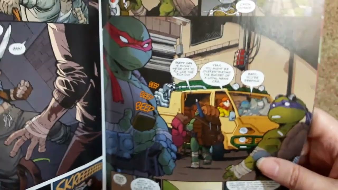 TMNT x Godzilla Comic Review