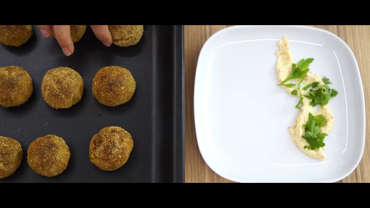 Batidora de vaso Mysmüd Home - Croquetas de coliflor