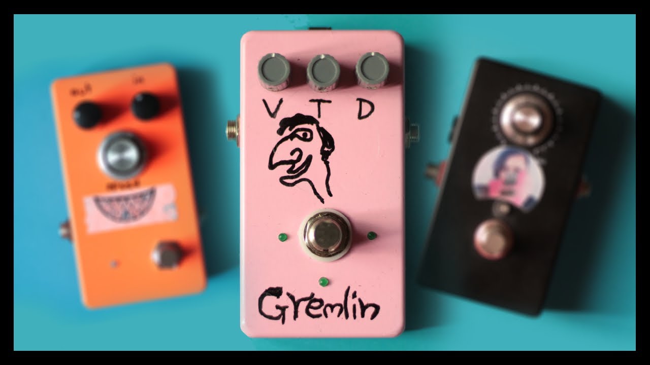 lm386 pedal with volume, tone, and distortion control