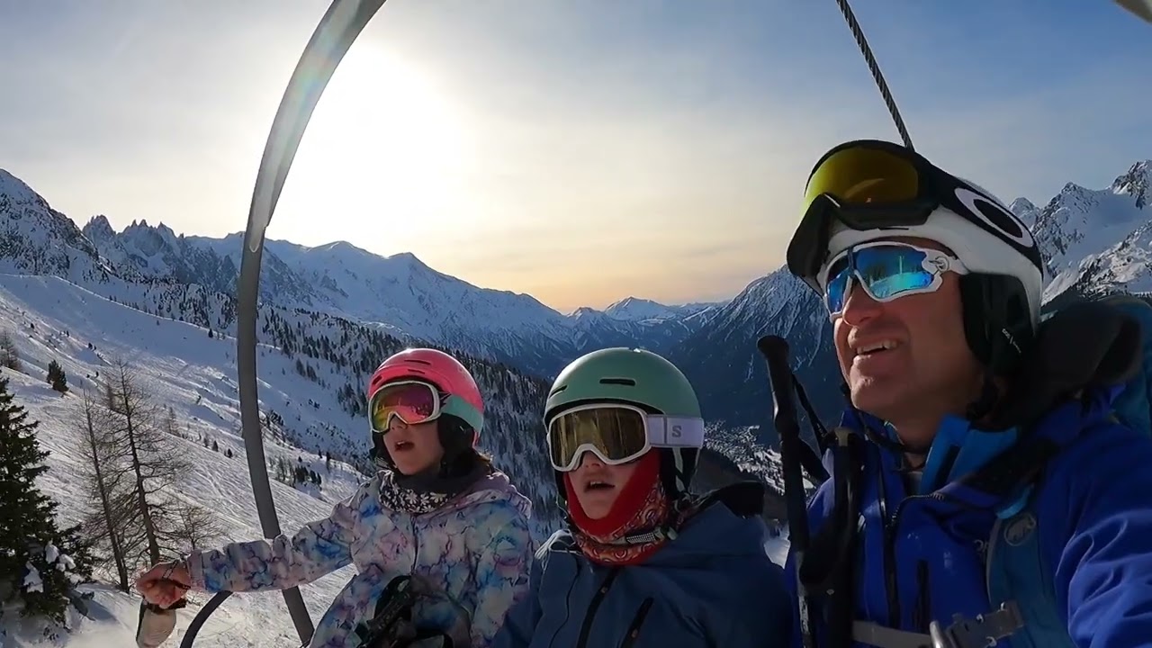 Skiing in Chamonix January 2026