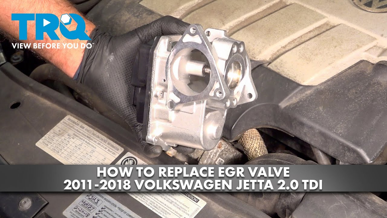 Как заменить клапан EGR на Volkswagen Jetta 2.0L TDI 2011-2018