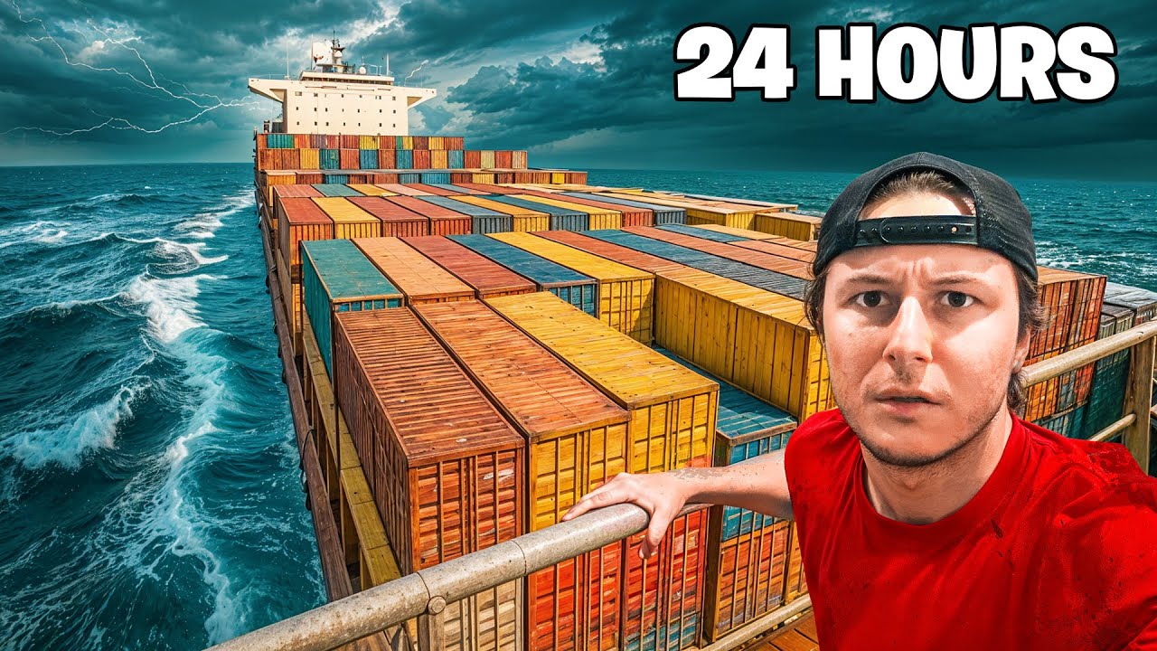 I Survived 24 Hours on a Cargo Ship 🇵🇭