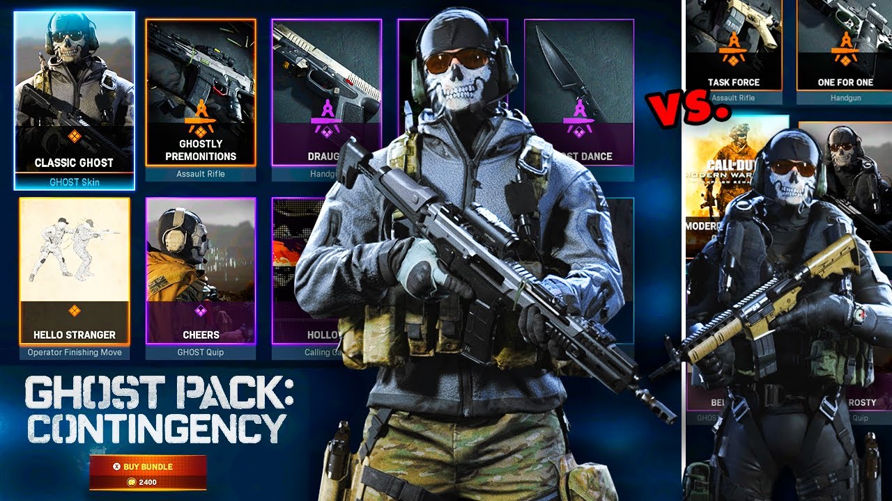 DON'T BUY Ghost Pack: Contingency Bundle Before Considering This! (Classic Ghost vs UDT Ghost Skin)