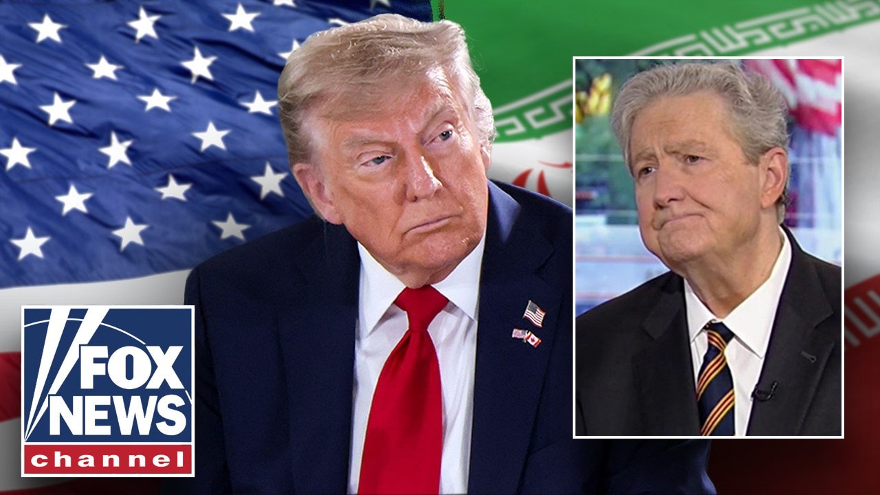 Sen Kennedy: Trump came in HOT on Iran