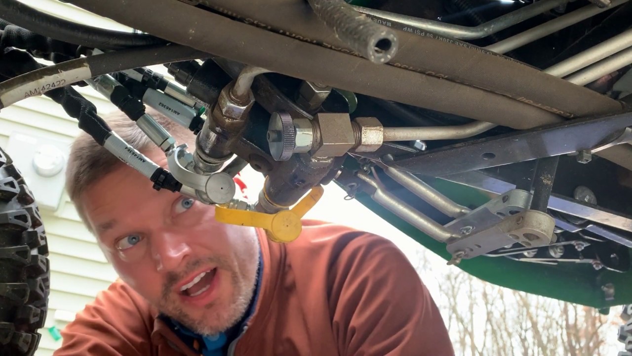 Add A Lockout Valve For Your John Deere Snow Plow! PLUS Bonus Halogen To LED Head Light Conversion!