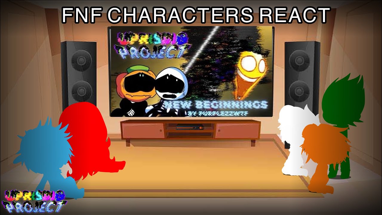 Friday Night Funkin’ characters react to Uprising Project: NEW BEGINNINGS