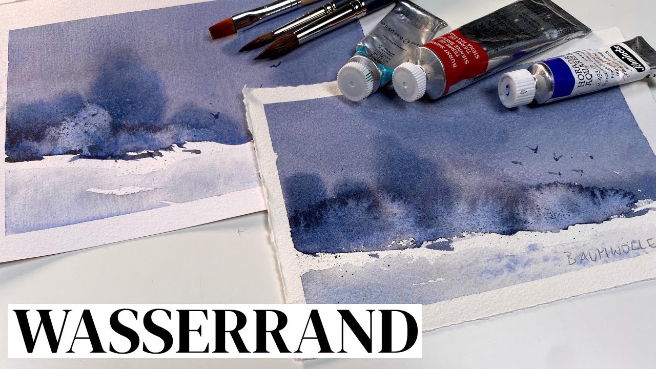 Keine Angst vor Blumenkohl! - Aquarell Tutorial