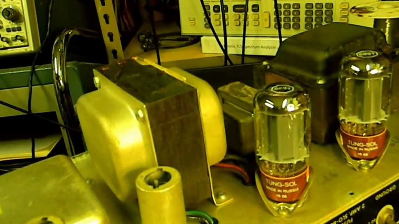 Ночь работы над винтажными ламповыми усилителями. Часть 1 из 2.wmv