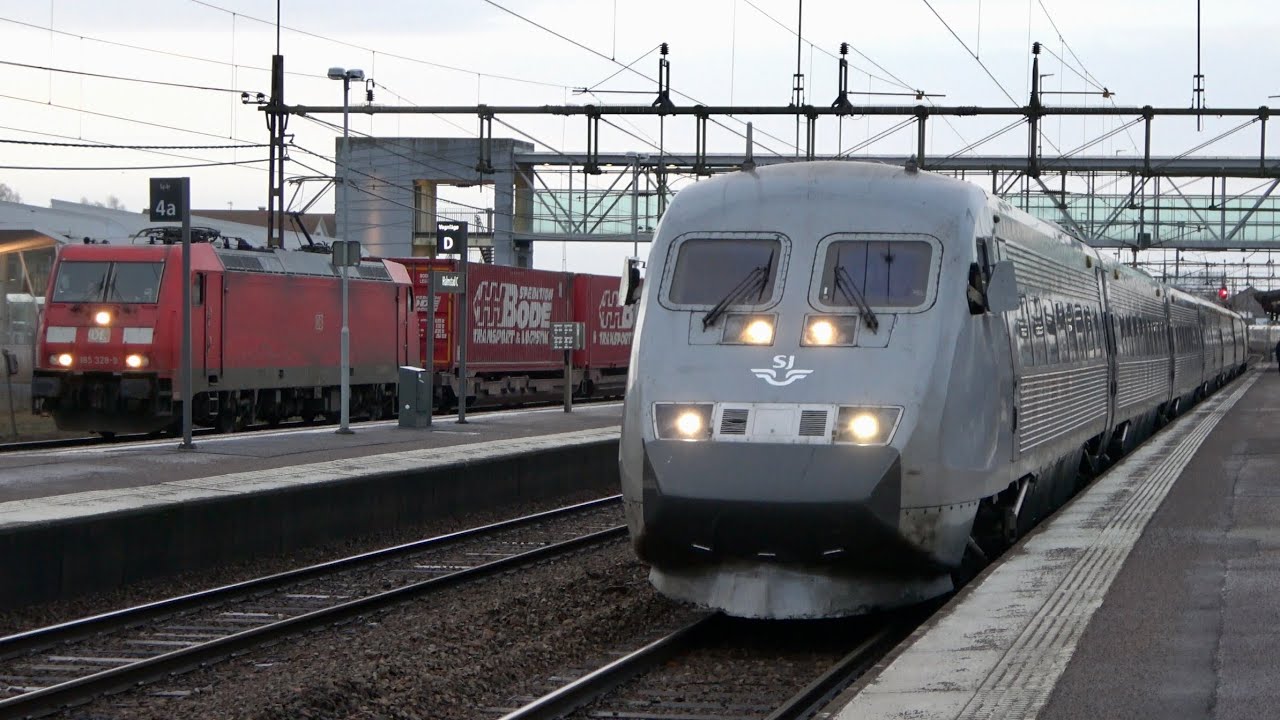 Tåg i Halmstad - omledningar (Avstängt Hässleholm-Älmhult)