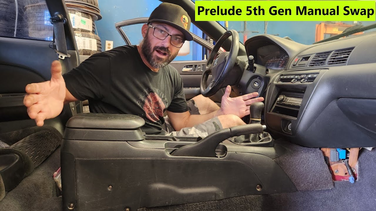 5th Gen Prelude Manual Swap Pt.1